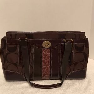 Coach Hampton Signature handbag